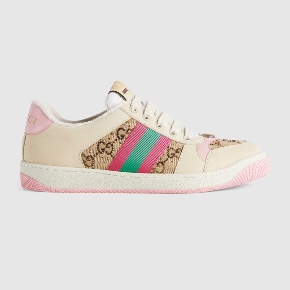 Gucci Women’s Screener sneaker with crystals